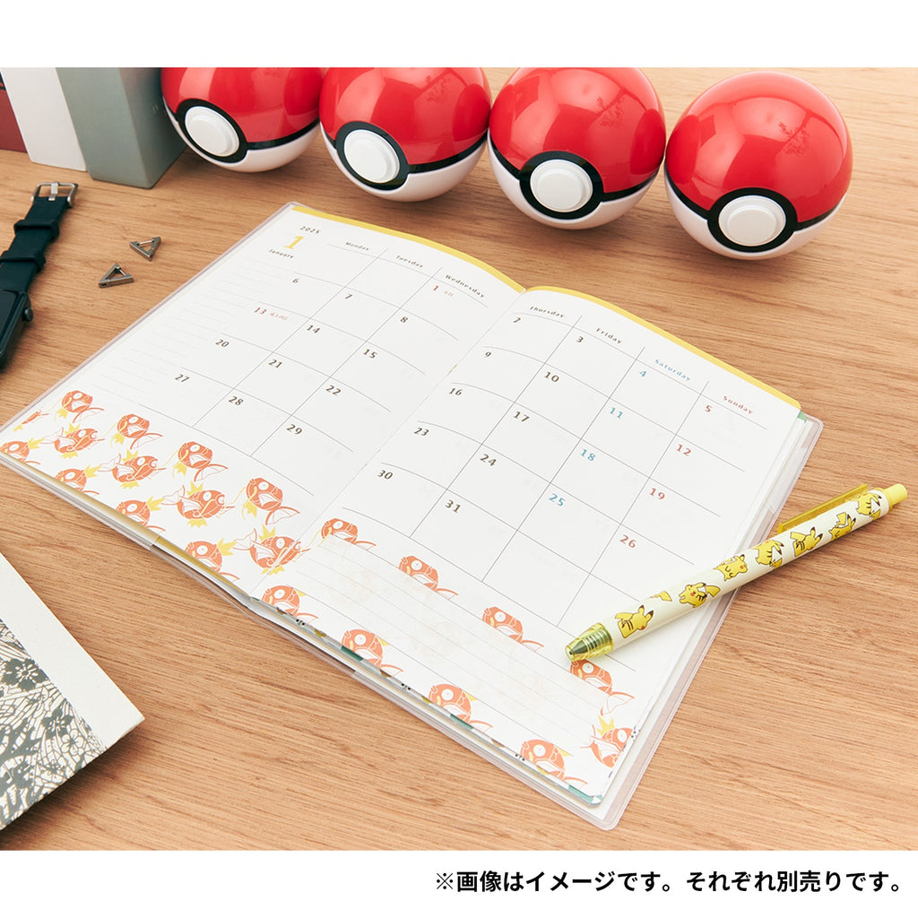 Pokemon Center 2025 Schedule Book B6 Monthly Patterns Japan