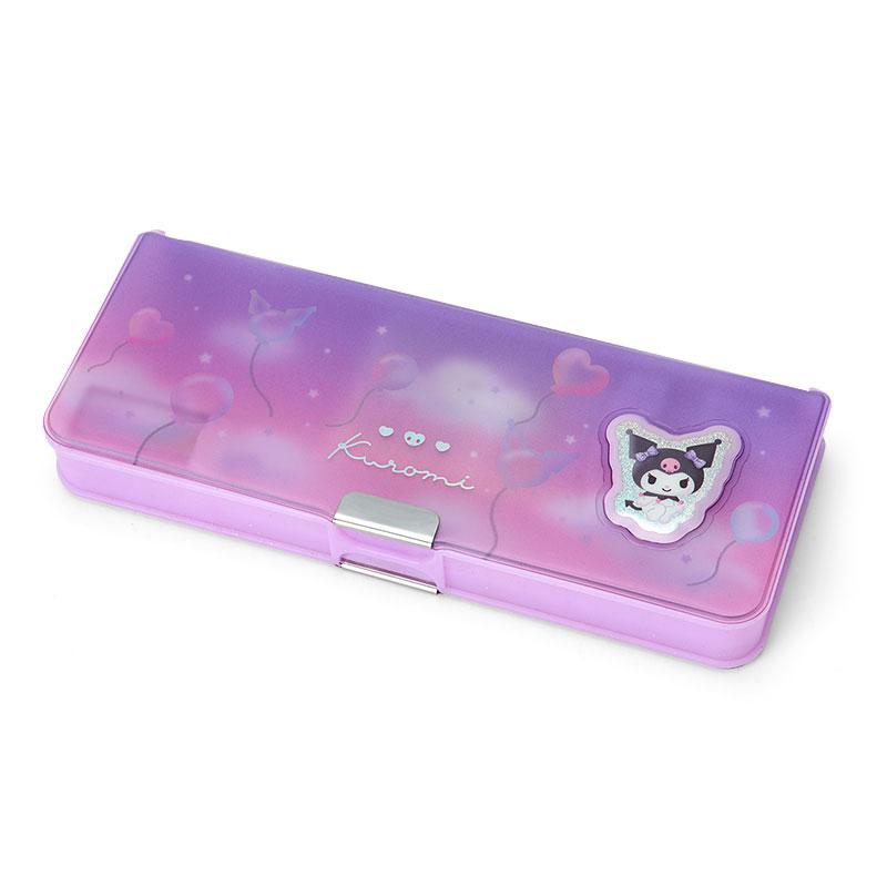 Kuromi Kids Double Side Opening Pen Case Sanrio Japan 2025