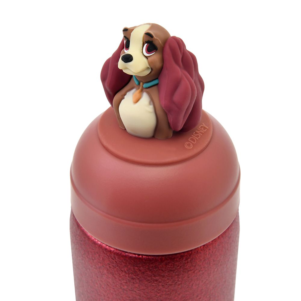 Lady Stainless Bottle Red Disney Store Japan 2025 Tumbler Lady and the Tramp