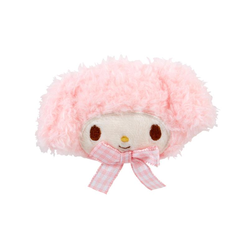 My Melody Plush Hair Clip Face Shape Sanrio Japan 2024