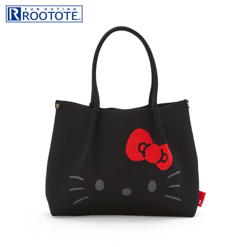 Hello Kitty ROOTOTE Deli Tote Bag Rufur Black Sanrio Japan 2024