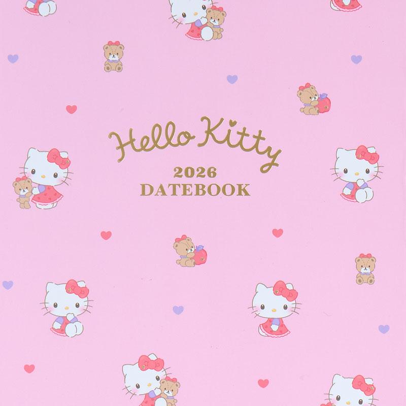 Hello Kitty 2026 Schedule Book A5 Monthly Datebook Sanrio Japan