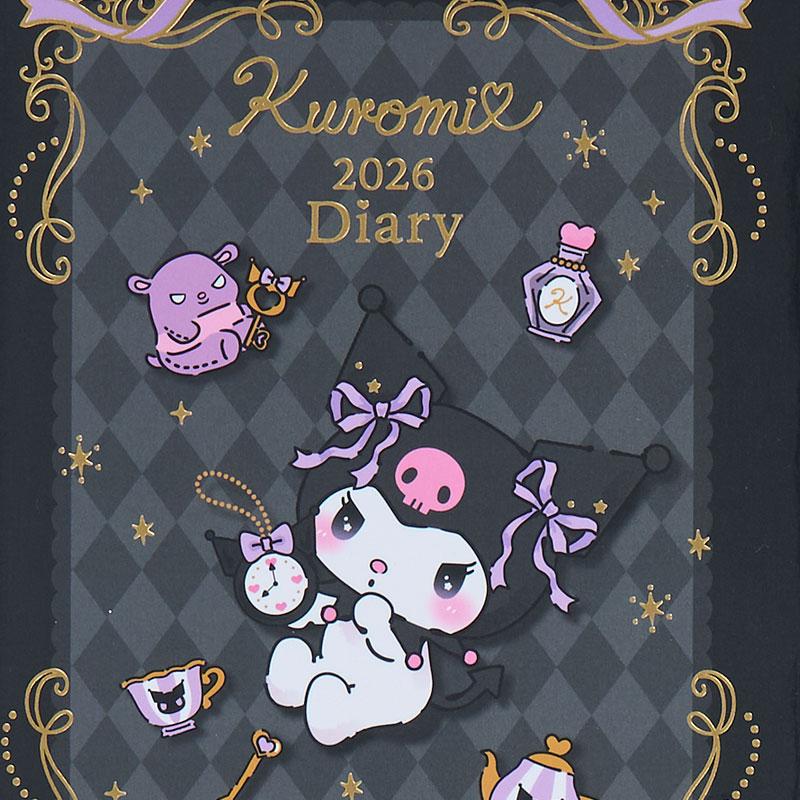 Kuromi 2026 Schedule Book B6 Weekly Block Sanrio Japan