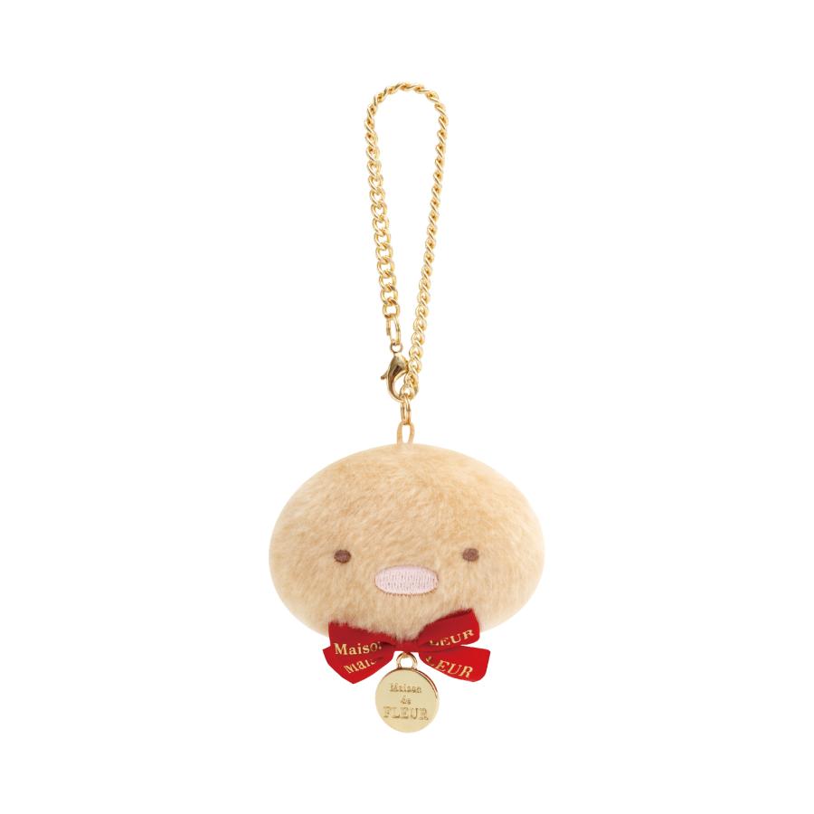 Sumikko Gurashi Maison de FLEUR Tonkatsu Pork Keychain Bag Charm San-X Japan