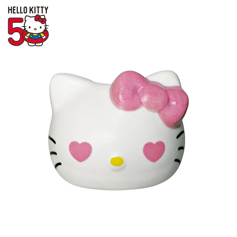 Hello Kitty 50th Anniversary Porcelain Pen Stand Pink Sanrio Japan 2024