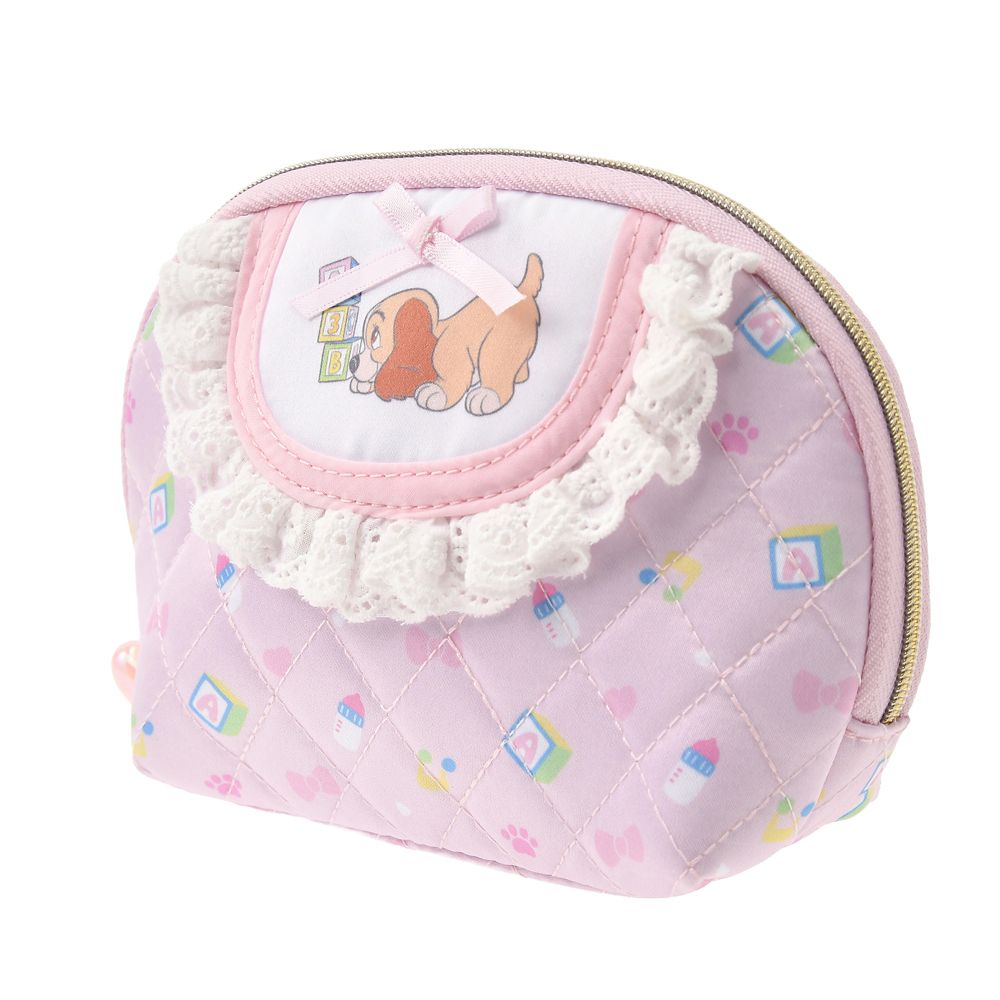 Lady and the Tramp Pouch Mellow Hug Disney Store Japan 2025
