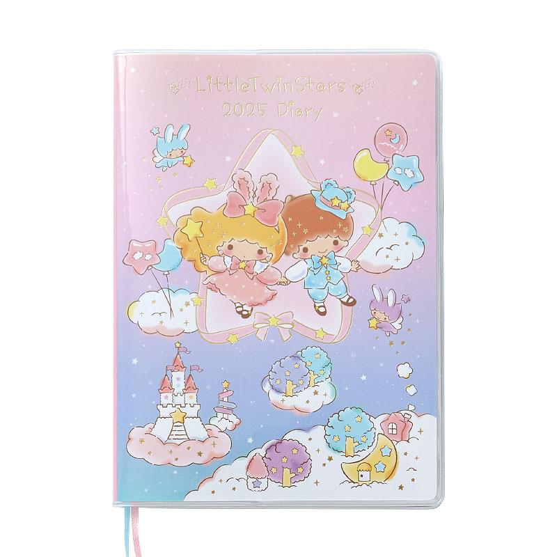 Little Twin Stars Kiki Lala 2025 Schedule Book B6 Weekly Block Sanrio Japan