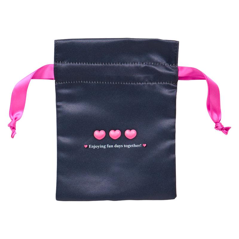 Hello Kitty Drawstring Pouch Set Monotone Animal Sanrio Japan 2025