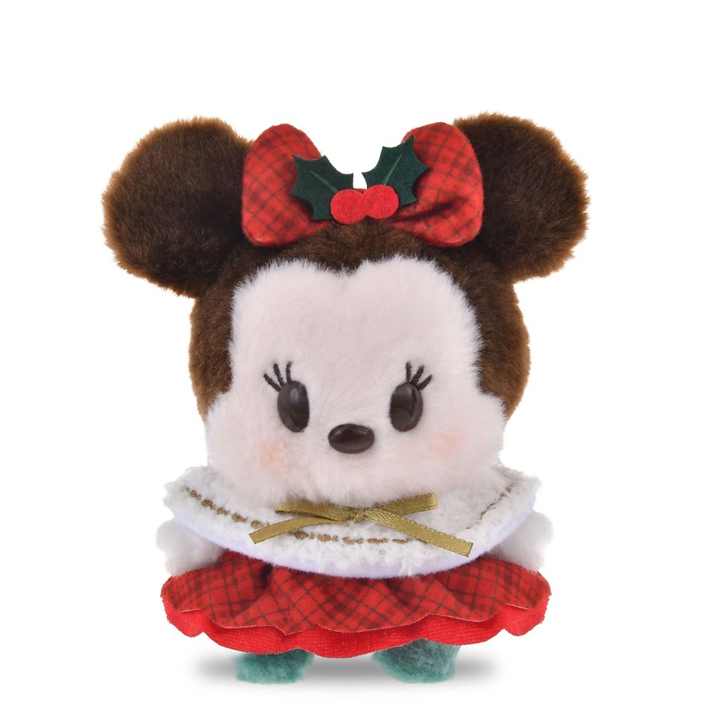 Minnie Plush Doll Urupocha-chan Disney Store Japan Christmas 2025