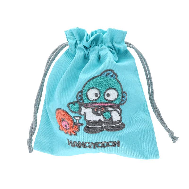Hangyodon Drawstring Pouch Sagara Embroidery Retro Sanrio Japan 2025