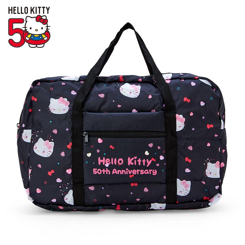 Hello Kitty 50th Anniversary Foldable Carry-On Bag Sanrio Japan 2024