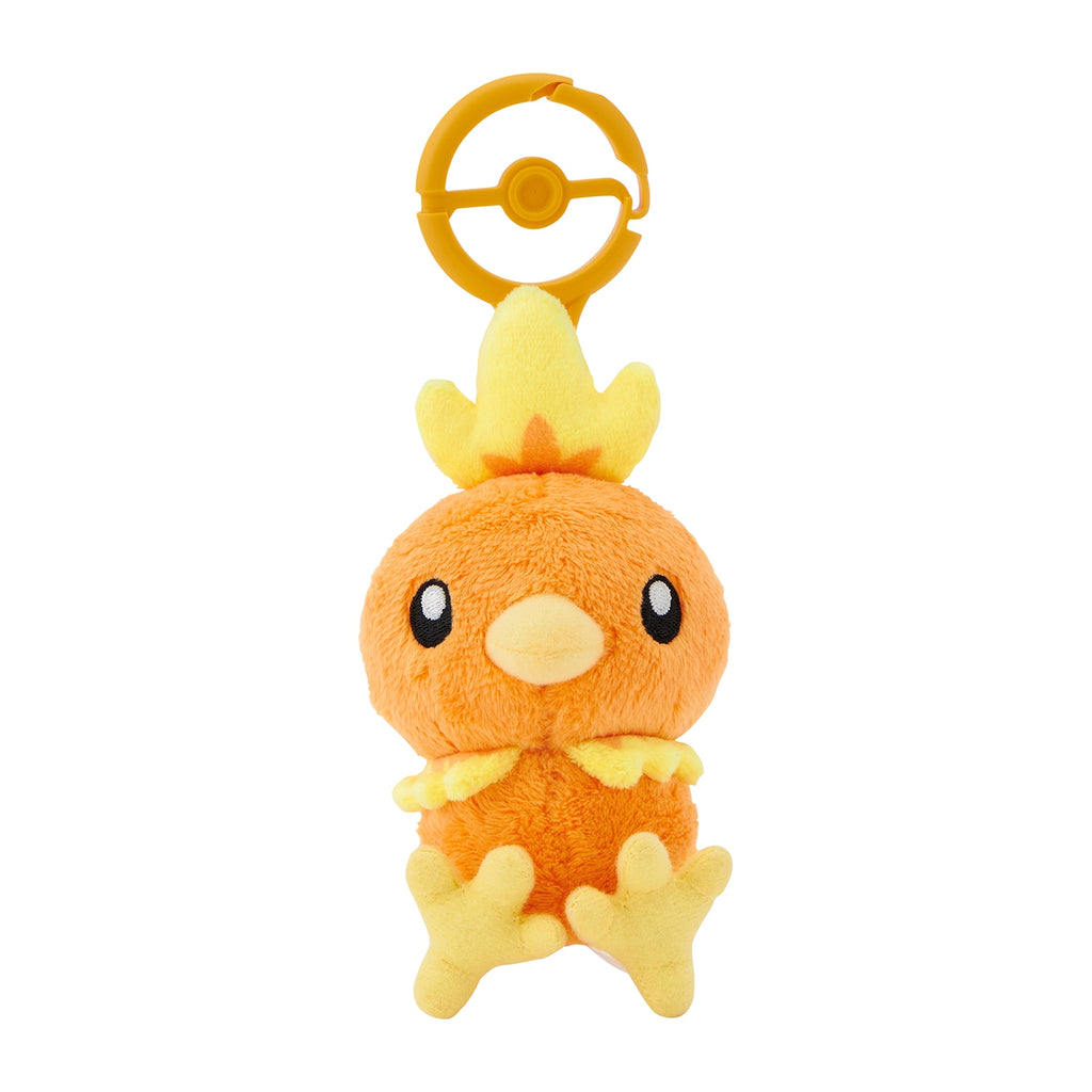 Torchic Achamo Plush Keychain with Carabiner Pokemon Center Japan 2024