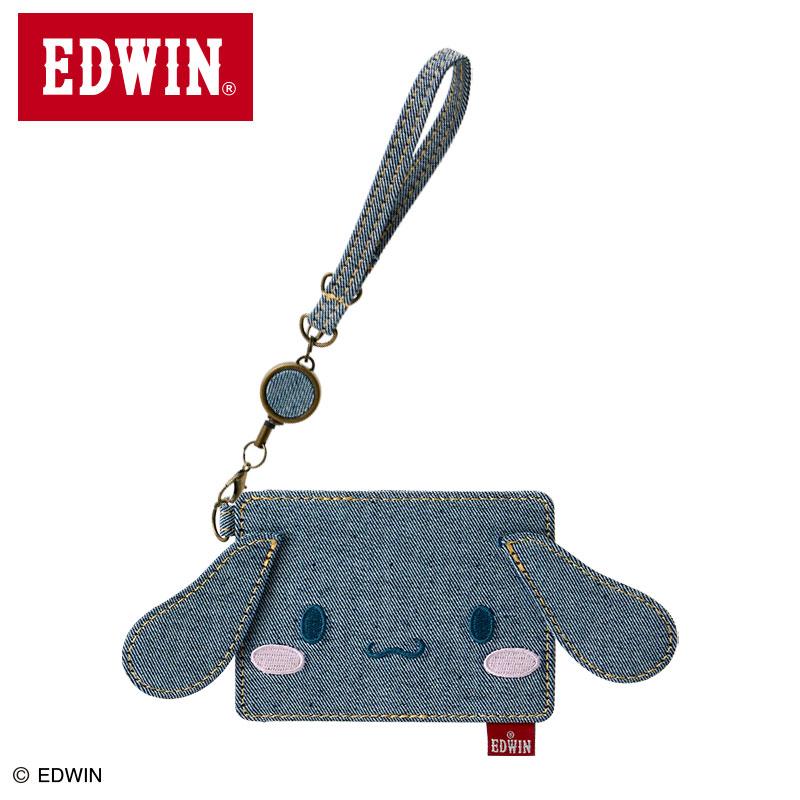 Cinnamoroll Denim Pass Case EDWIN Sanrio Japan 2025