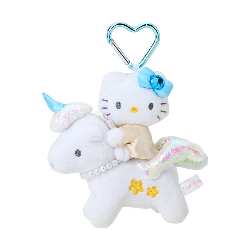 Hello Kitty FANTASY Premium Plush Mascot Holder Keychain Pegasus Sanrio Japan