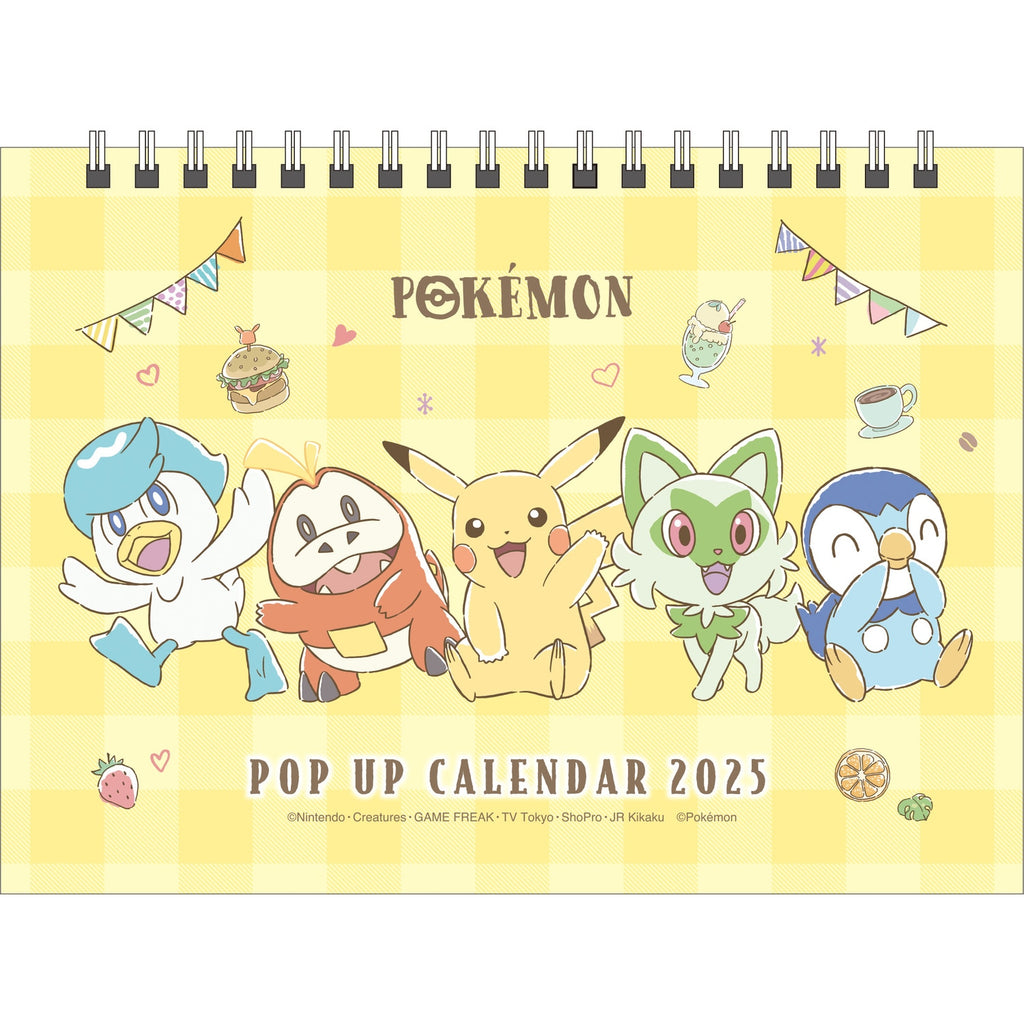 Calendar Desktop 2025 Pop Up Pokemon Center Japan