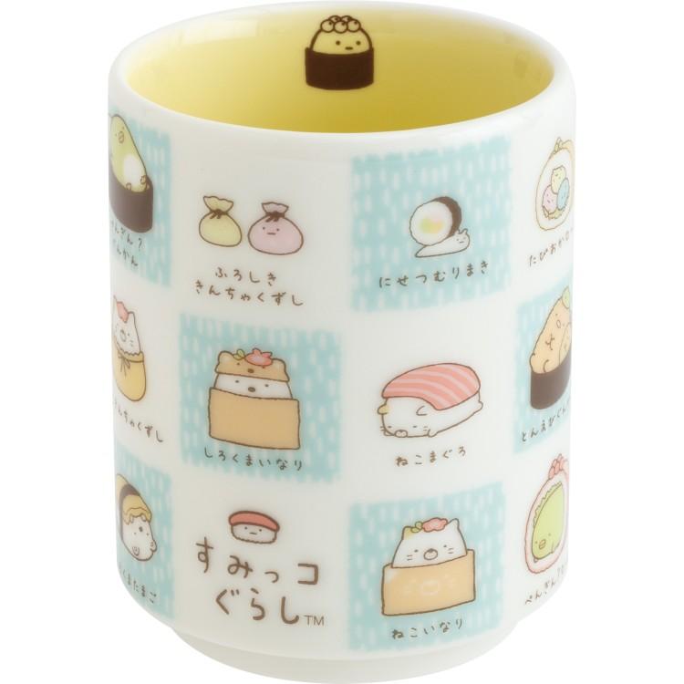 Sumikko Gurashi Ceramic Teacup Yellow Sushi San-X Japan 2025