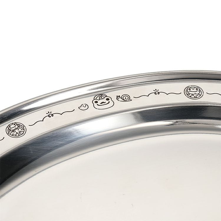 Pickles the Frog Stainless Curry Rice Plate Smile Curry House Japan 2025