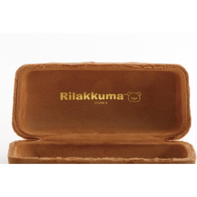 Chairoikoguma Plush Hard Glasses Case Brown San-X Japan 2025 Rilakkuma