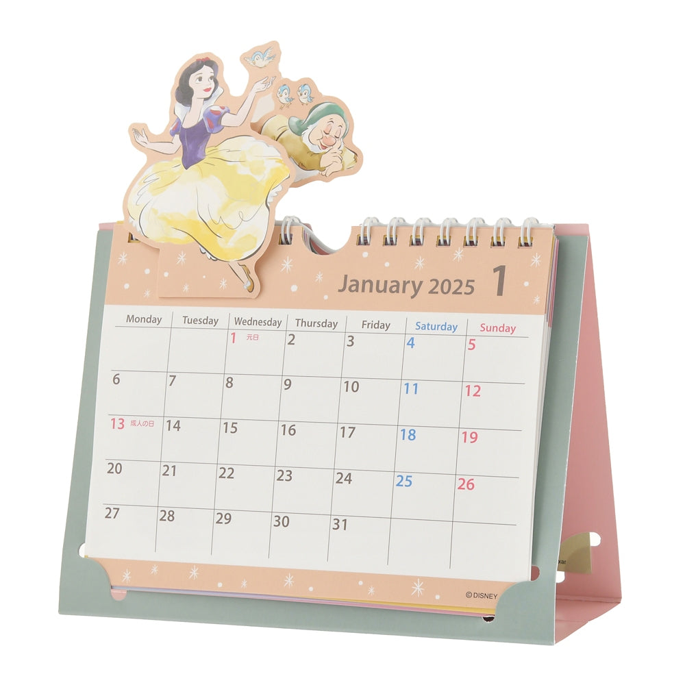 Disney Princess Fairy Tail Calendar Desktop 2025 Pop-Up Disney Store Japan