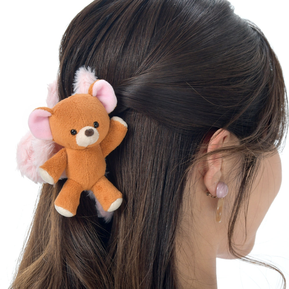 Michael's Teddy Bear Plush Hair Clip FEEL LIKE PETER PAN Disney Store Japan 2024