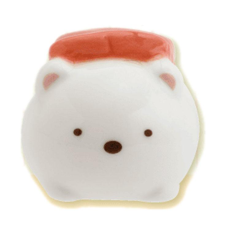 Sumikko Gurashi Shirokuma Bear Chopsticks Rest Lying Down Sushi San-X Japan 2025