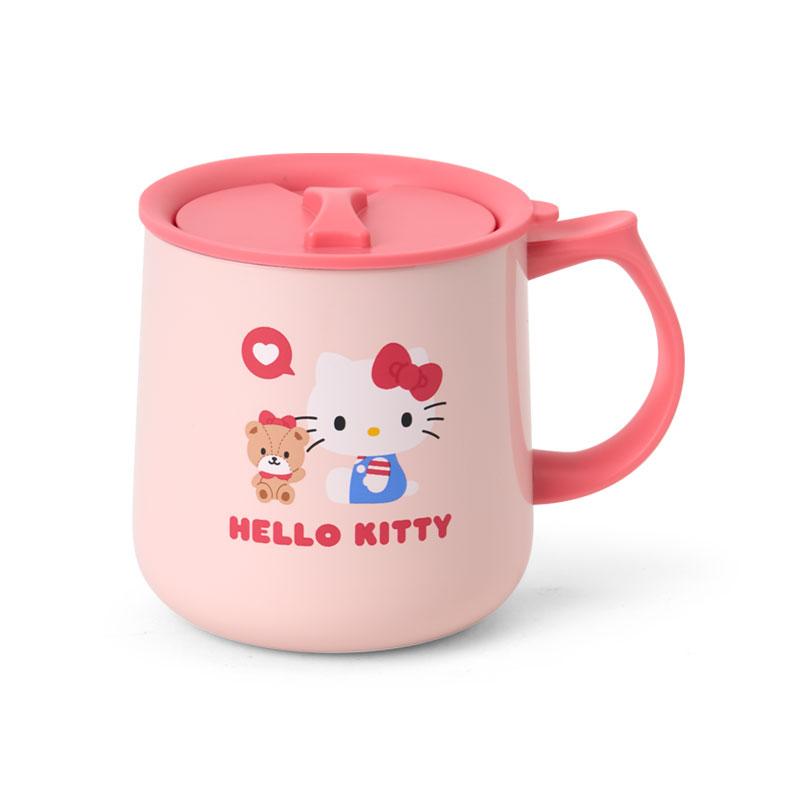 Hello Kitty Stainless Mug with Lid Pink Sanrio Japan 2025