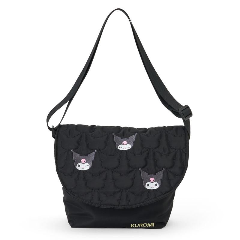 Kuromi Shoulder Bag Quilt Black Sanrio Japan 2024