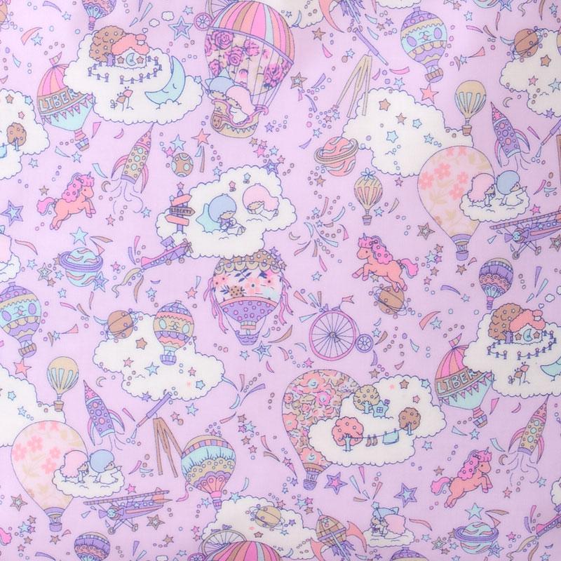 Little Twin Stars Kiki Lala Tote Bag L Liberty Fabric Sanrio Japan 2025