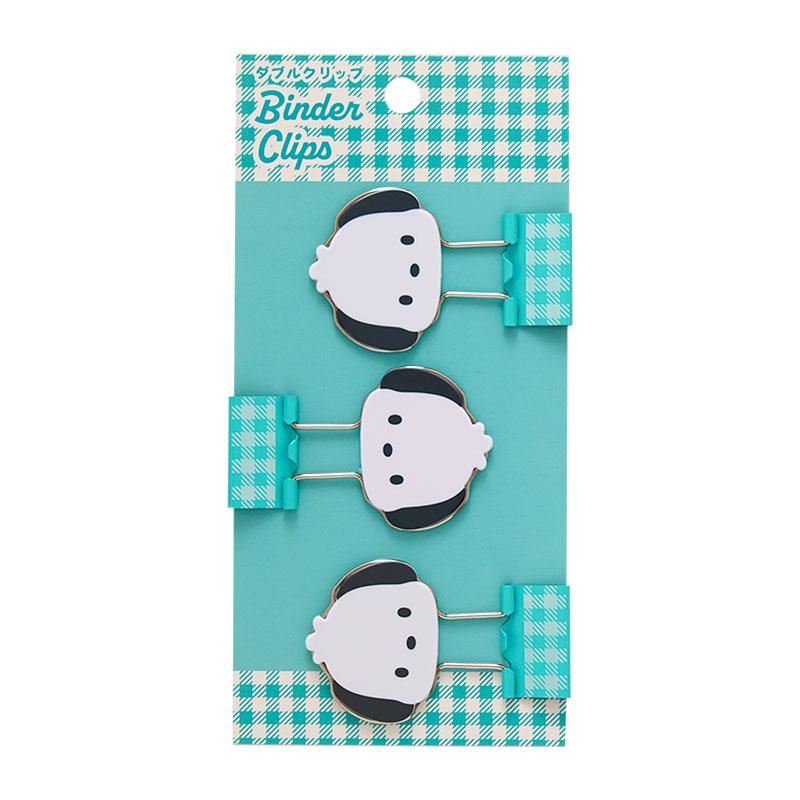 Pochacco Double Clip 3pcs Set Sanrio Japan 2025