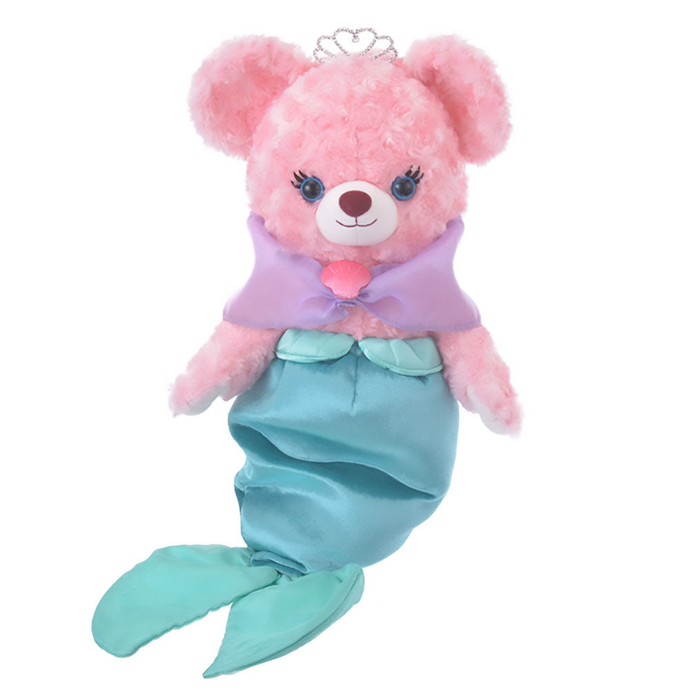 UniBEARsity Princess BEAR Havfrue Rose Ariel Plush Doll Disney Store Japan 2024