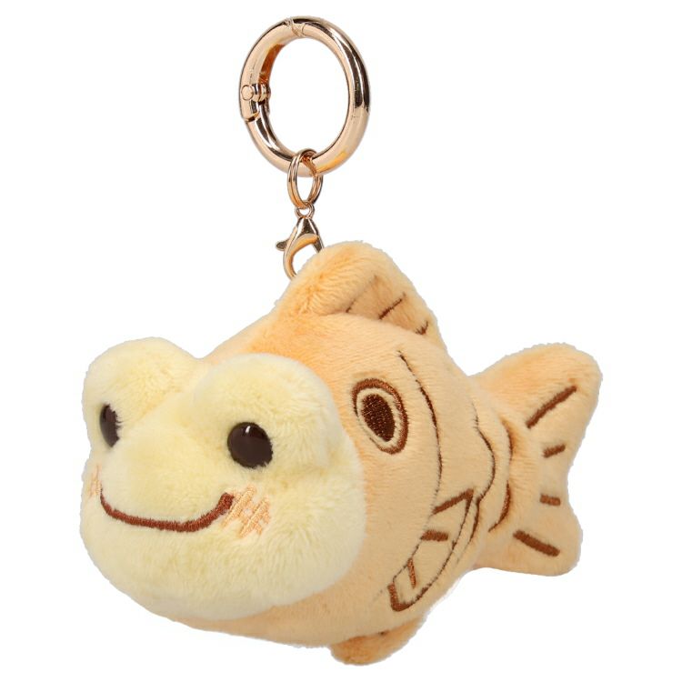 Pickles the Frog Plush Keychain Retro Cafe Taiyaki Japan 2025