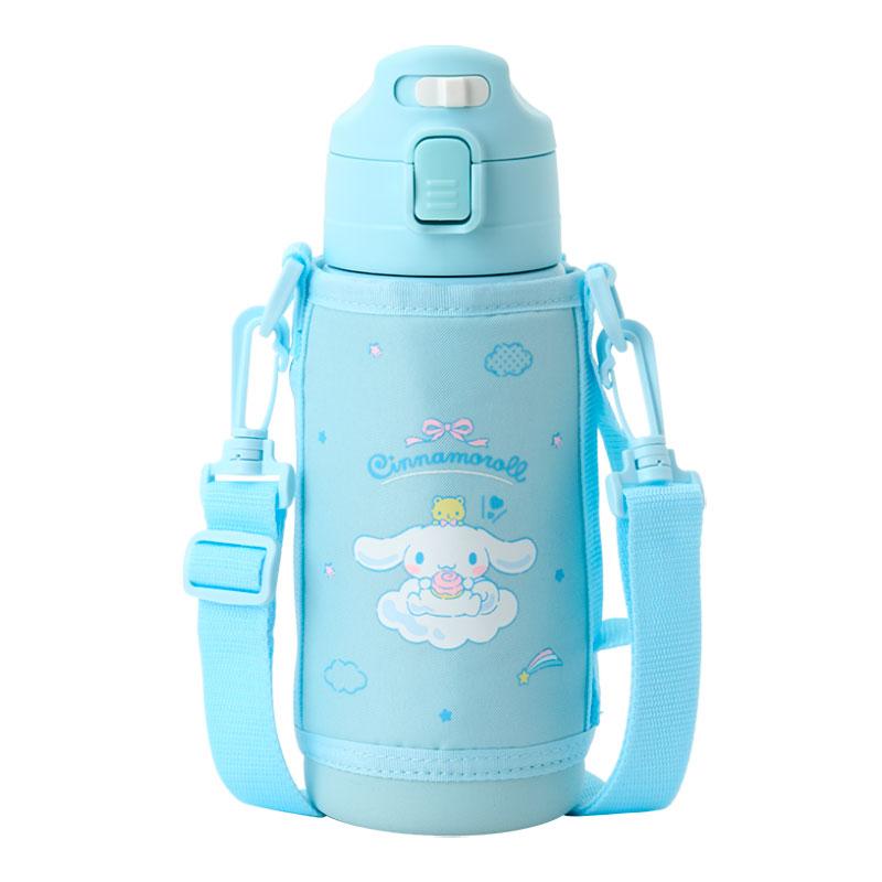 Cinnamoroll Kids 2WAY Stainless Bottle w/ Strap Sanrio Japan 2024