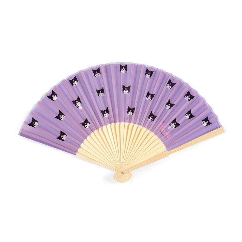 Kuromi Folding Hand Fan Sanrio Japan 2024