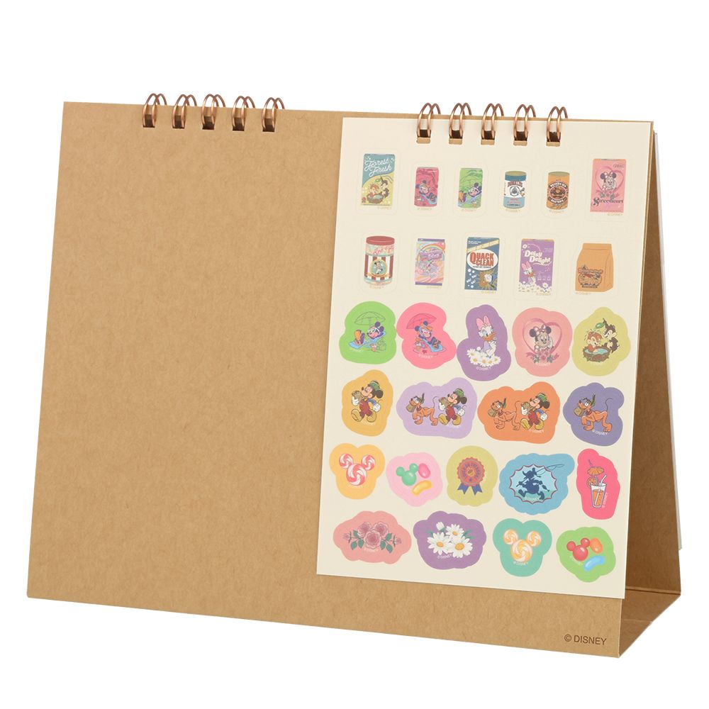 Mickey & Friends Calendar Desktop 2026 Disney Resort Store Japan Limit