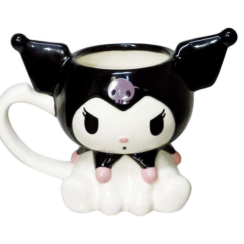 Kuromi Mug Cup Character Shape Sanrio Japan 2024