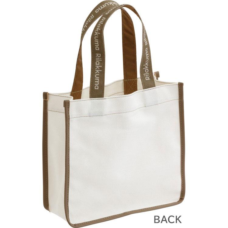 Rilakkuma Canvas mini Tote Bag Brown San-X Japan 2025