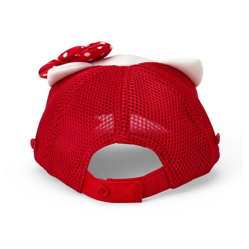 Hello Kitty Kids Mesh Cap Red Sanrio Japan 2025