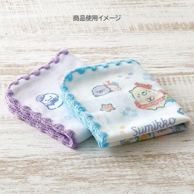 Sumikko Gurashi Towel Handkerchief Blue Penguin Lagoon San-X Japan 2025