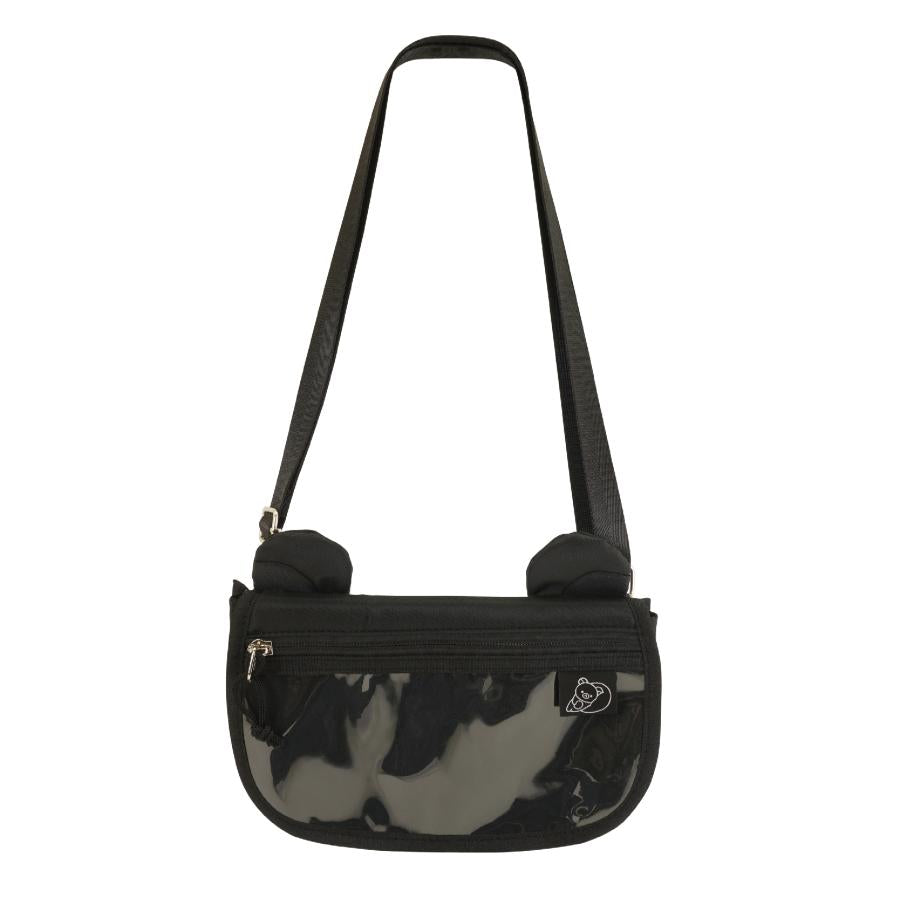 Rilakkuma Flap mini Shoulder Pouch Black San-X Japan 2025 Shop Limit