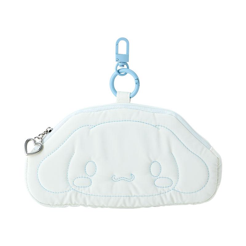 Cinnamoroll Pass Case Face Shape Fluffy Winter Sanrio Japan