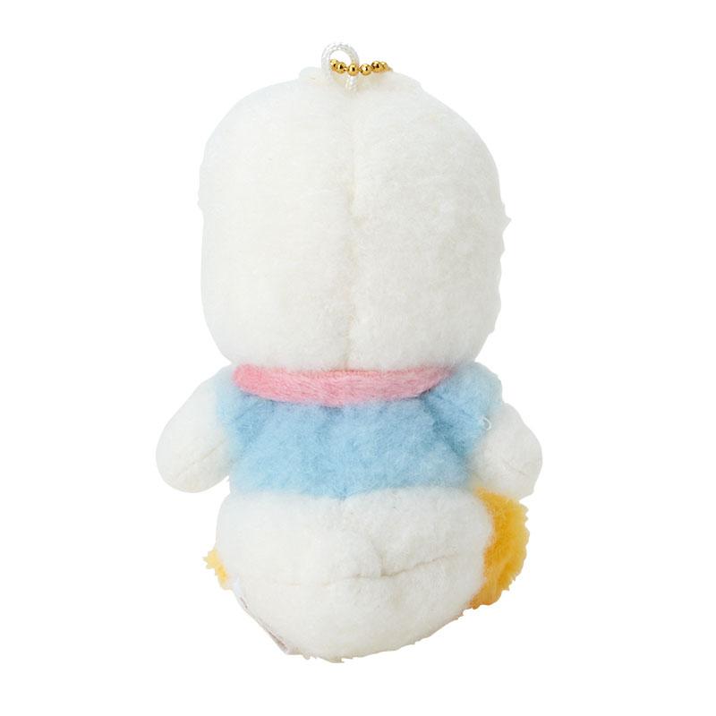 Ahiru no Pekkle Plush Mascot Holder Keychain Fluffy Vintage Retro Sanrio Japan