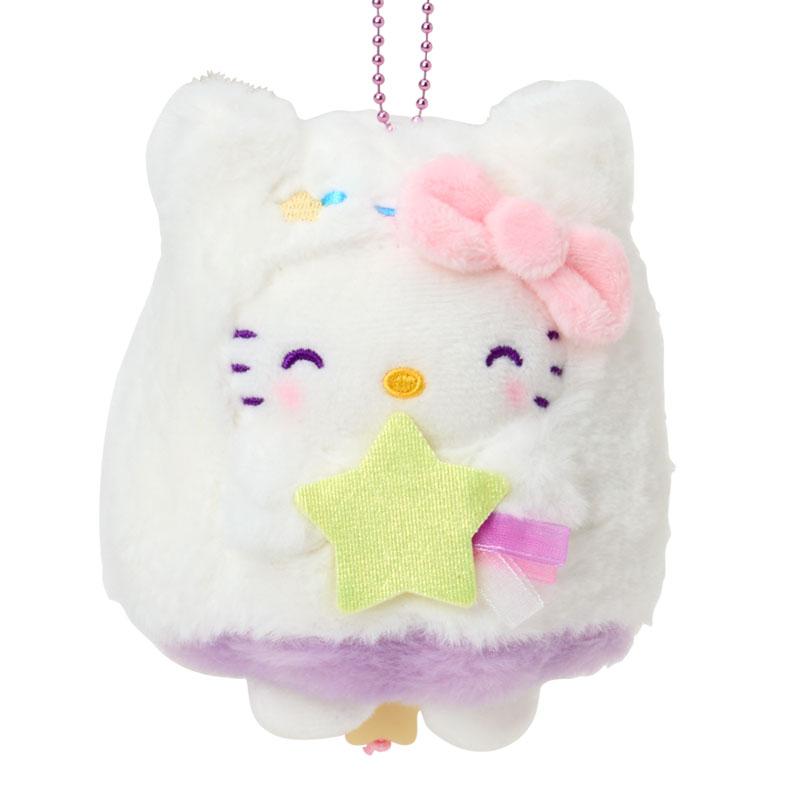 Hello Kitty Plush Mascot Holder Keychain Starry Ghost Sanrio Japan 2025