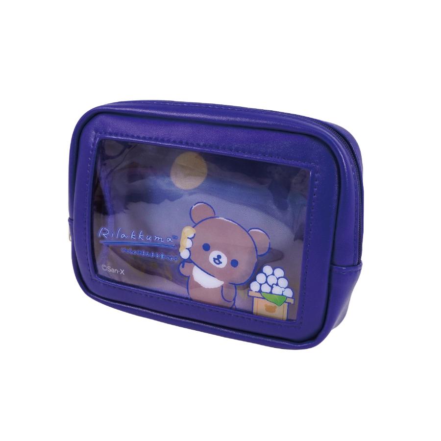 Chairoikoguma Clear Pouch San-X Japan 2025 Rilakkuma GINZA Limit