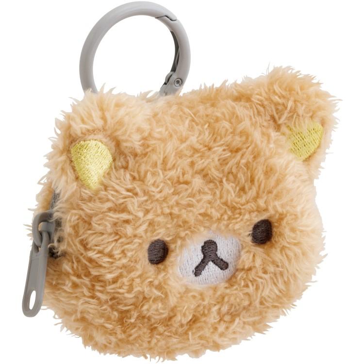 Rilakkuma Plush mini Pouch Brown San-X Japan 2025