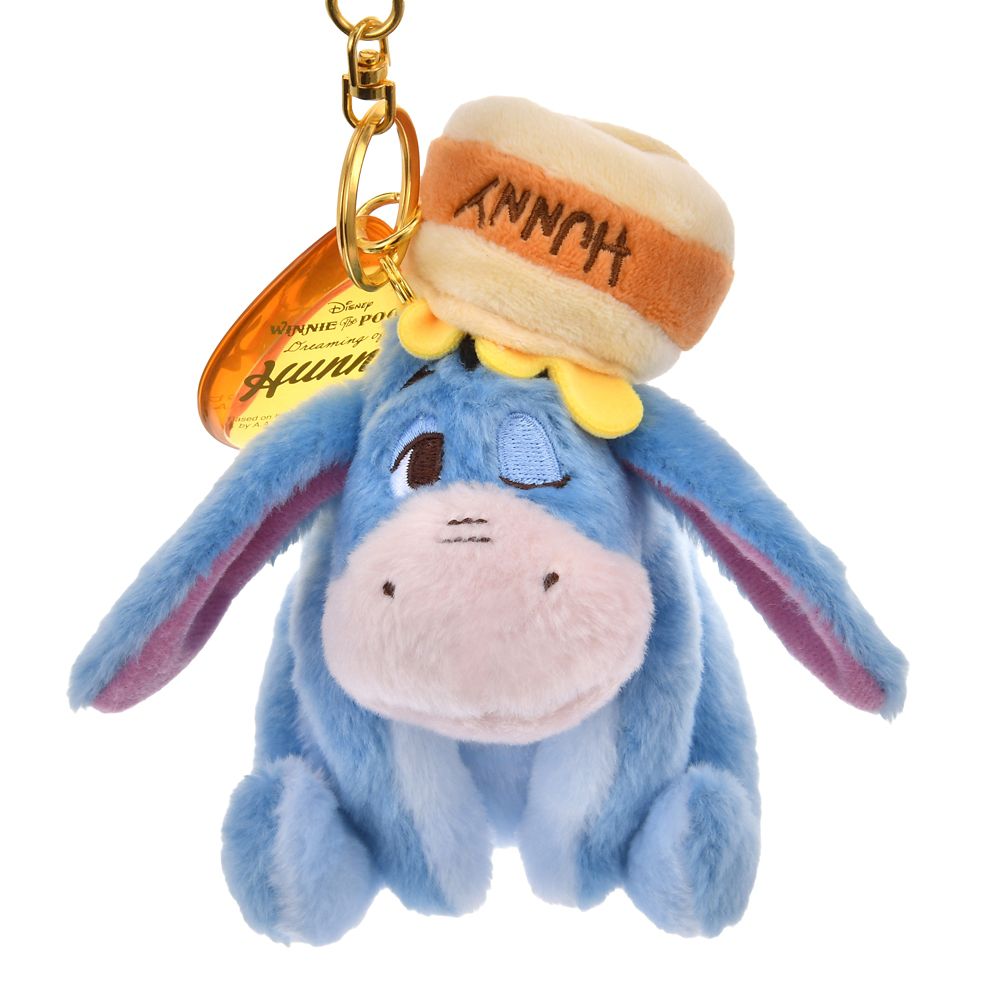 Eeyore Plush Keychain HONEY DAY Disney Store Japan 2025 Winnie the Pooh