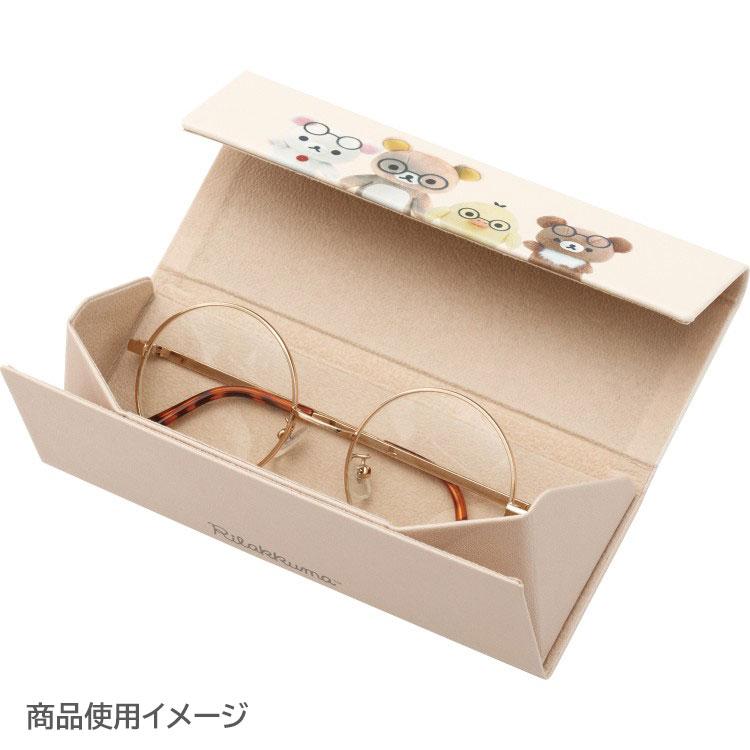 Rilakkuma Glasses Case Brown Stuffed Animal Photos San-X Japan 2025