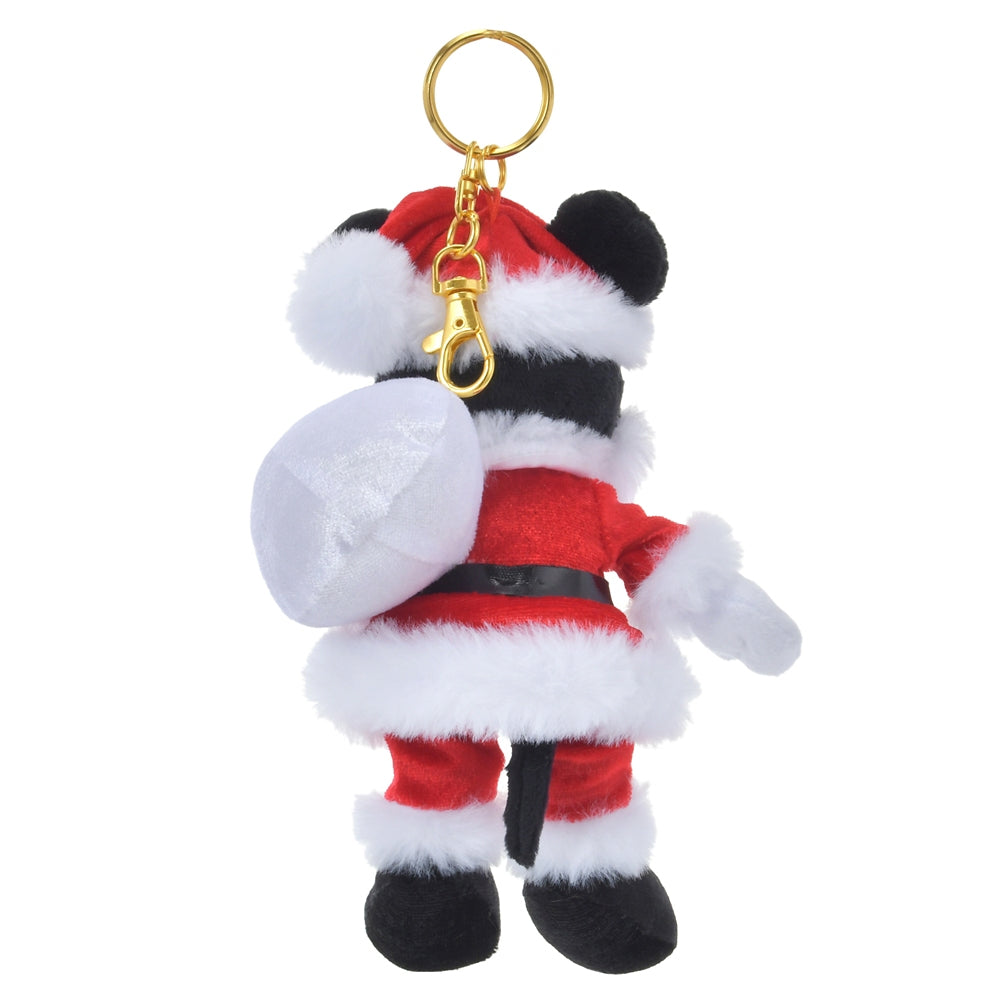 Mickey Plush Keychain Disney Store Japan Christmas 2024