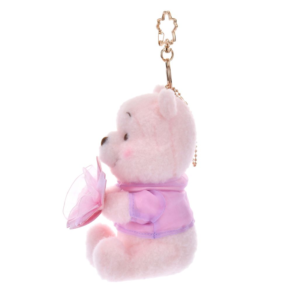 Winnie the Pooh Plush Keychain SAKURA Disney Store Japan 2025