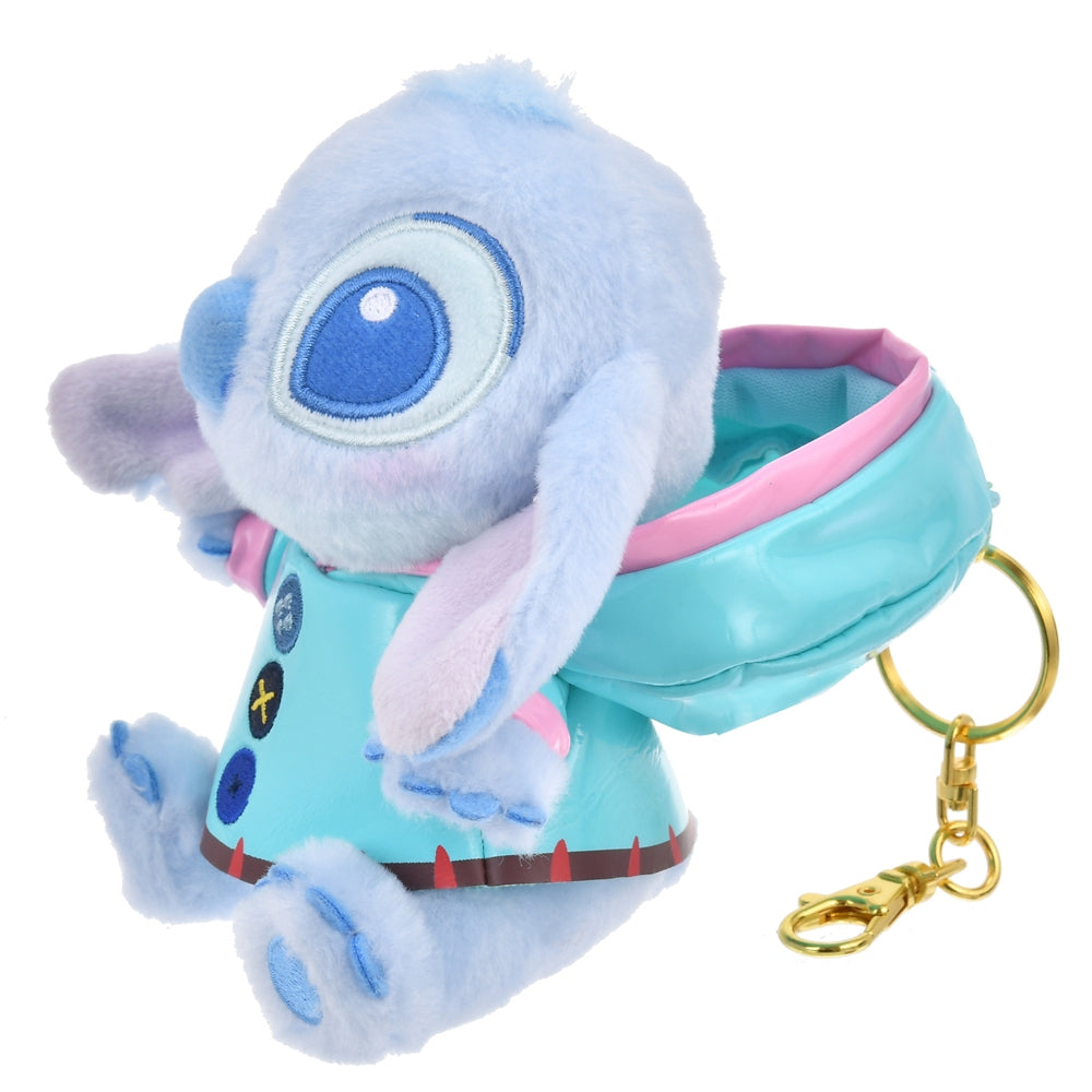 Stitch Plush Keychain Raincoat Disney Store Japan 2024