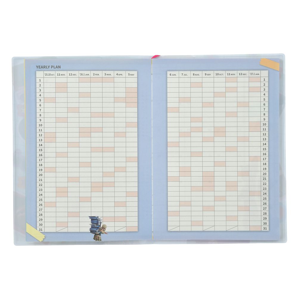 Zootopia 2026 Schedule Book B6 Monthly Disney Store Japan